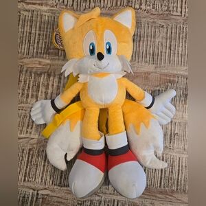 Sonic Tails Plush Backpack